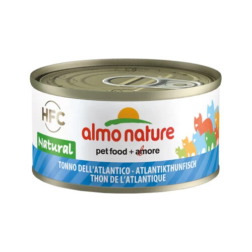 Almo Nature HFC 70 Natural Katzenfutter- Dosen - Atlantikthunfisch 1 Almo Nature HFC 70 Natural Katzenfutter- Dosen - Atlantikthunfisch