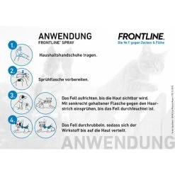 Frontline Spray Gegen Zecken Und Flöhe Für Hunde Und Katzen -Haustierbedarfs Geschäft frontline spray 183898 0500 none