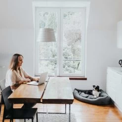 Hunter Eckkorb Livingstone - Grau -Haustierbedarfs Geschäft hunter hoekmand livingstone grijs 175903 0500 none