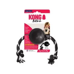 KONG Extreme Ball Mit Seil -Haustierbedarfs Geschäft kong extreme bal met touw 181819 0500 none
