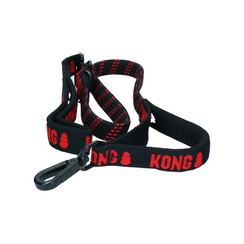 KONG Zero-Shock Leash - Schwarz 2 KONG Zero-Shock Leash - Schwarz – Bild 2
