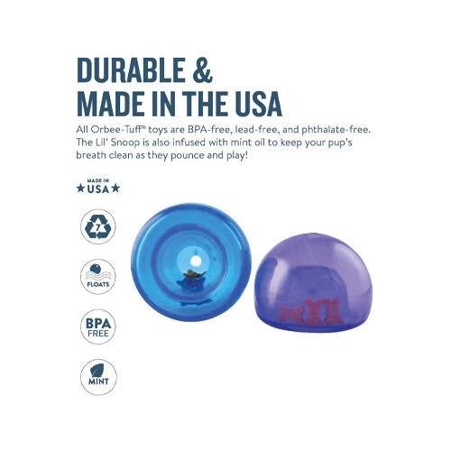 Planet Dog Orbee-Tuff Lil’ Snoop Toy 8 Planet Dog Orbee-Tuff Lil’ Snoop Toy – Bild 8