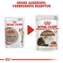 Royal Canin Ageing 12+ In Gravy - Katzenfutter -Haustierbedarfs Geschäft royal canin ageing 12 in gravy kattenvoer 127694 0500 none