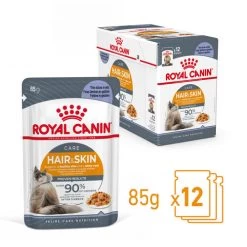 Royal Canin Hair & Skin In Jelly - Katzenfutter -Haustierbedarfs Geschäft royal canin intense beauty in jelly kattenvoer 222157 0500 none