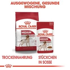 Royal Canin Medium Adult Wet - Hundefutter -Haustierbedarfs Geschäft royal canin medium adult wet hondenvoer 143507 0500 none