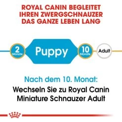 Royal Canin Mini Schnauzer Puppy - Hundefutter -Haustierbedarfs Geschäft royal canin mini schnauzer puppy hondenvoer 140155 0500 none