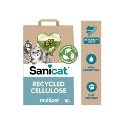 Sanicat Recycelte Zellulose - Katzenstreu 4 Sanicat Recycelte Zellulose - Katzenstreu -Haustierbedarfs Geschäft sanicat recycled cellulose kattenbakvulling 214697 0500 none